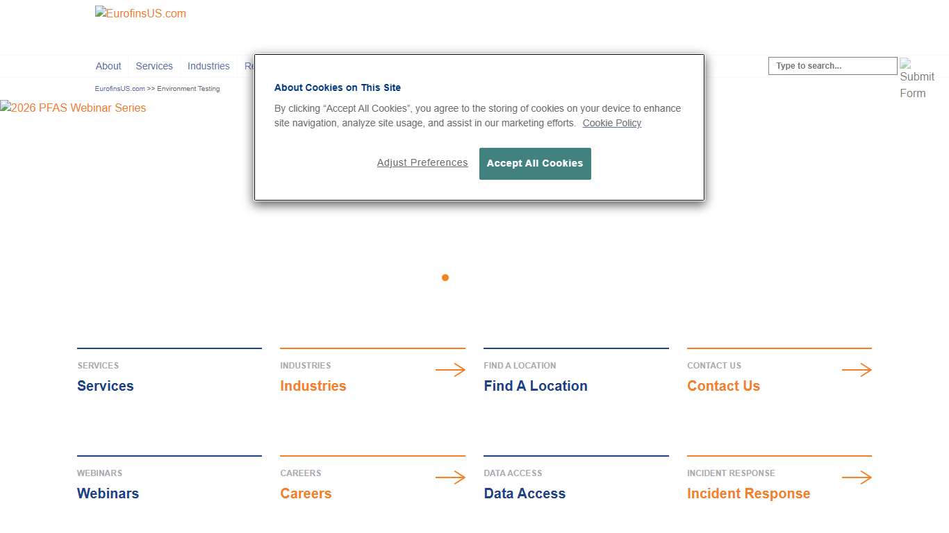 Environment Testing - Eurofins USA